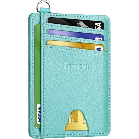 Slim Minimalist Front Pocket Wallet, RFID Blocking Credit Card Holder Wallet - Picture 7 of 7